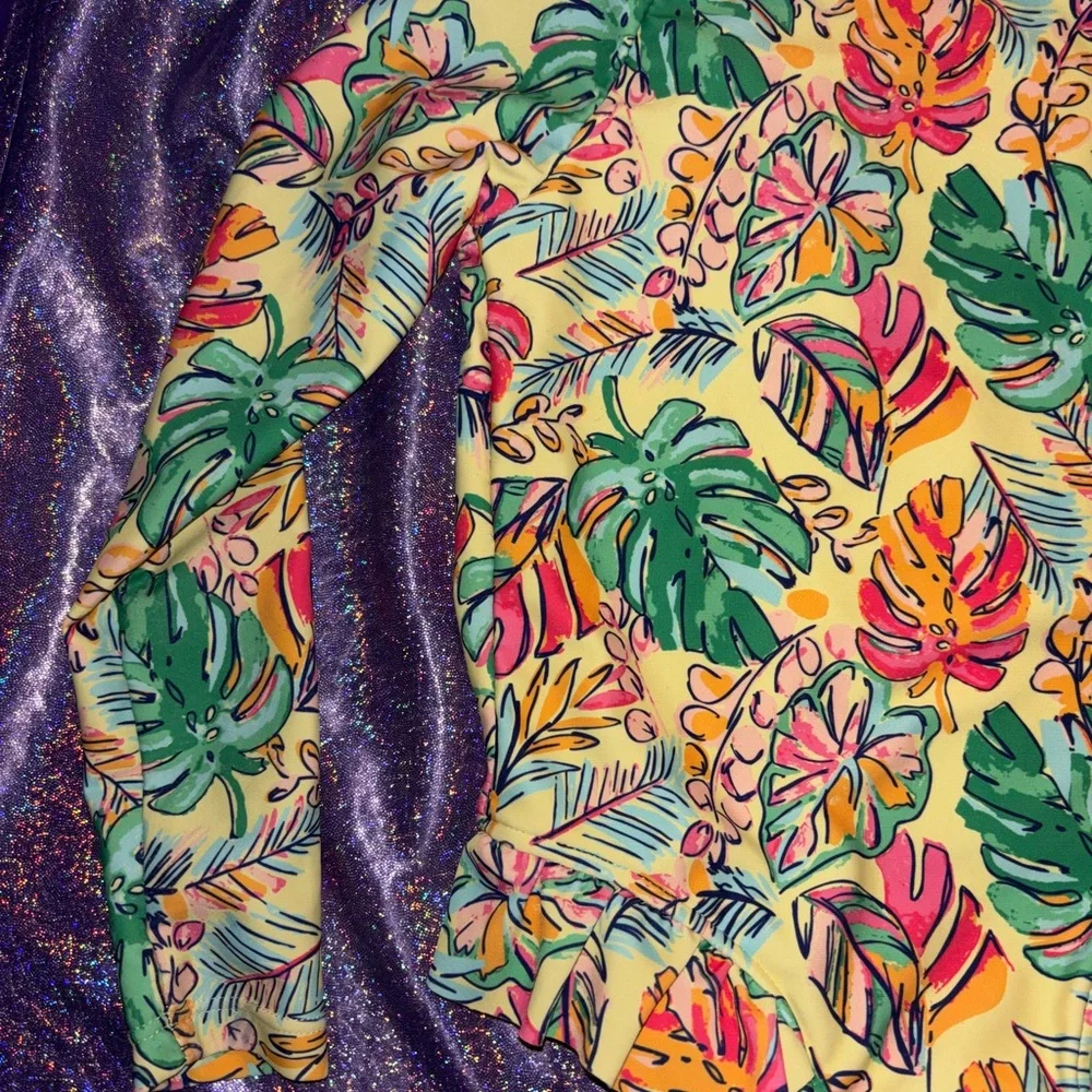 Floral Swimsuit Banana Boat